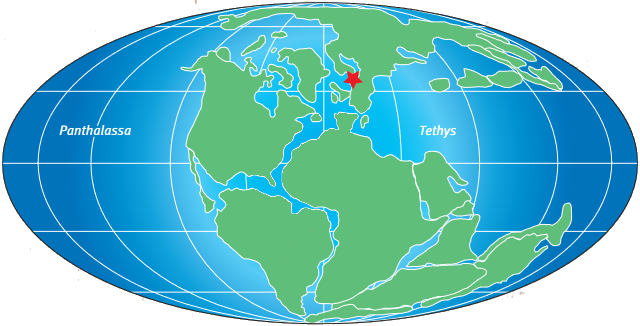 Superkontinentet Pangea